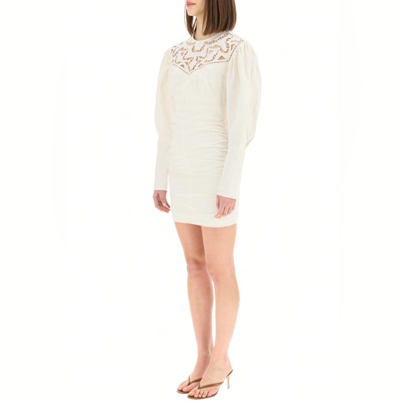 NWT Isabel Marant Taydo Embroidered Mini Dress - Picture 3 of 11